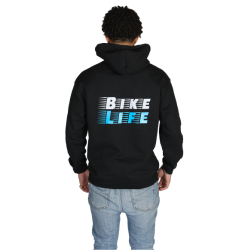 Reflective Bike Life T-Shirt Black