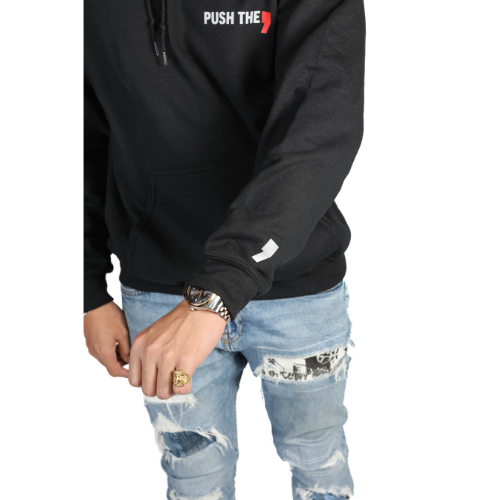 Reflective Bike Life Hoodie Black