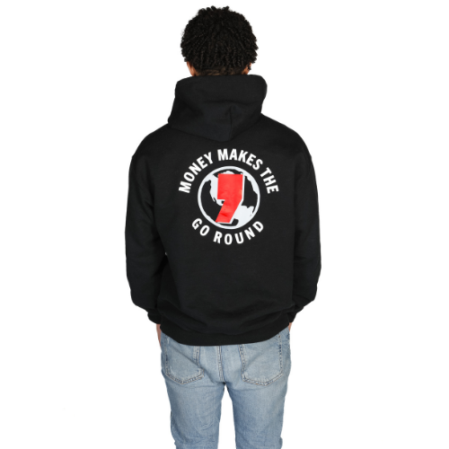 World Design Hoodie Black