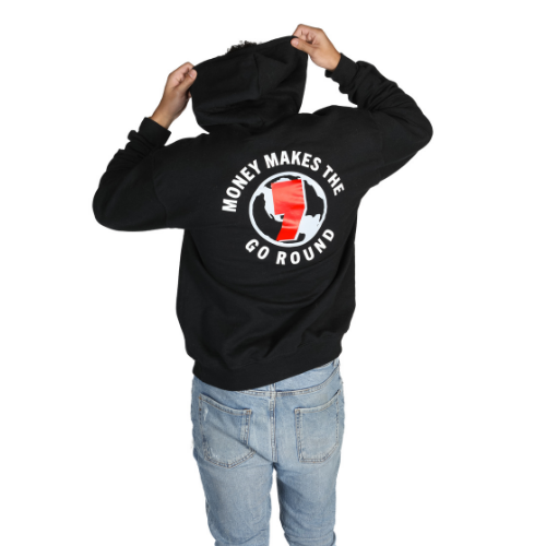 World Design Hoodie Black