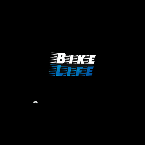 Reflective Bike Life Hoodie Black