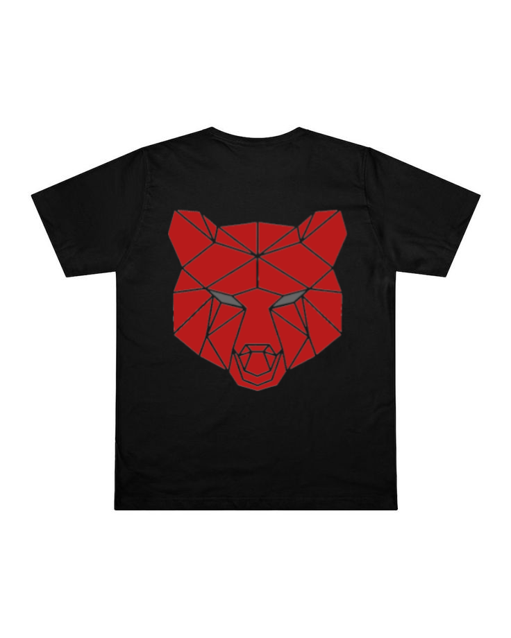 Bear Head T-Shirt Black