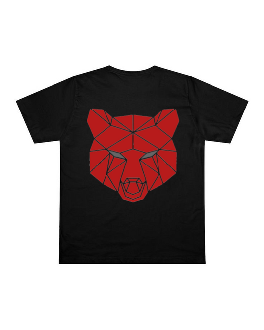 Bear Head T-Shirt Black