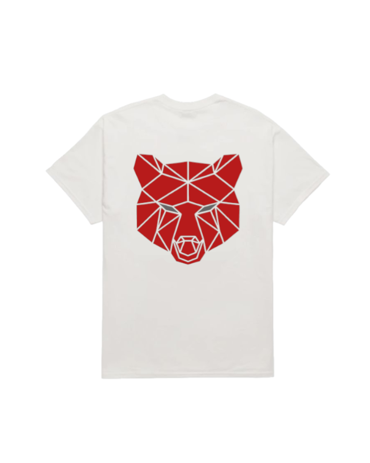 Bear Head T-Shirt White