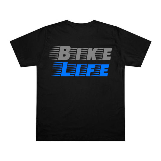 Reflective Bike Life T-Shirt Black